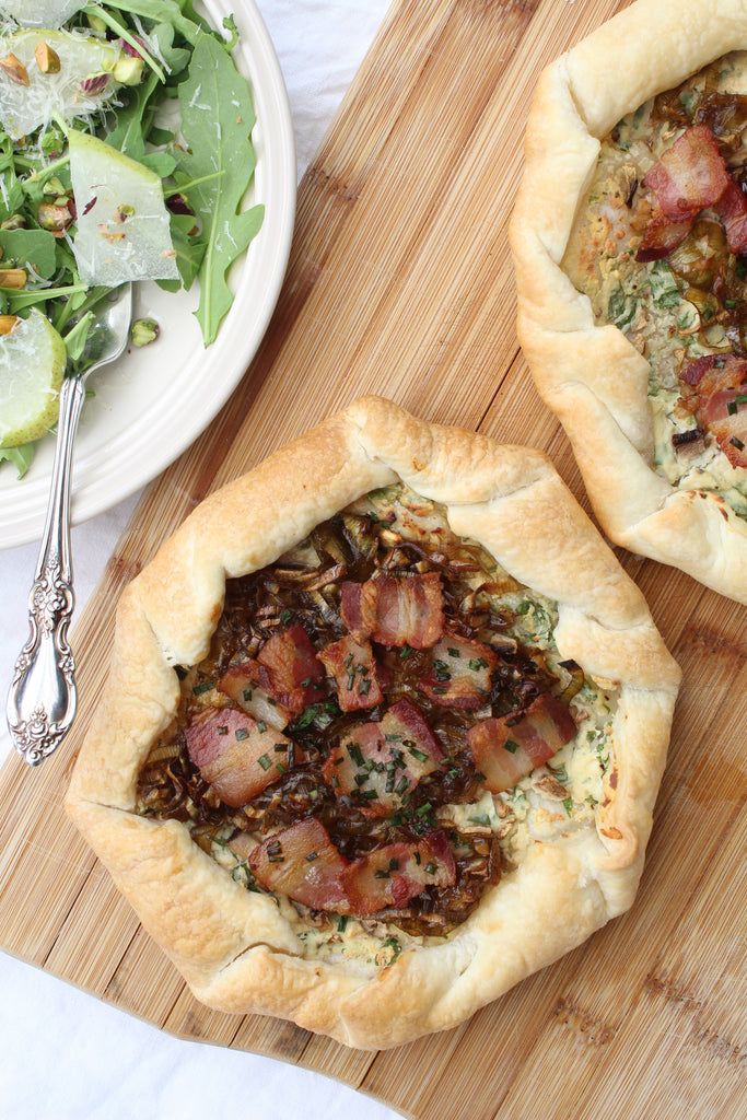 Caramelised Leek, Bacon and Ricotta Savoury Tart  | Magills