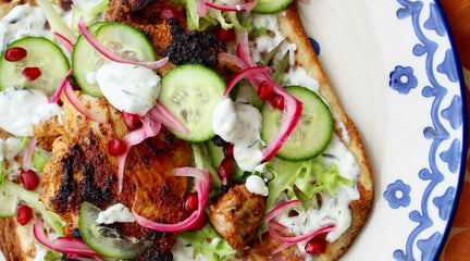 Harissa Grilled Chicken Thighs