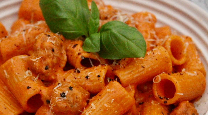 Vodka Pasta w/ Pork, Fennel & Chilli Sausage 