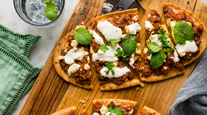 Pulled Lamb Turkish Pide