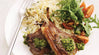 Lamb Chops with Salsa Verde & Lemon Rice