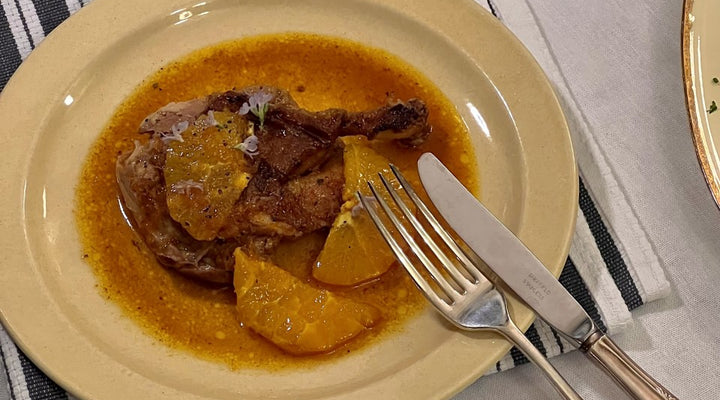 Chef Series: Kyle’s Duck a l'Orange with Lyonnaise Potatoes